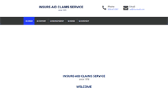 Desktop Screenshot of insure-aid.com